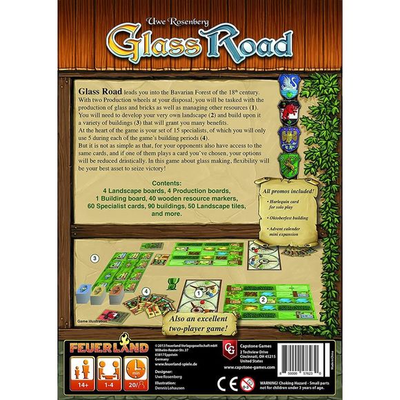 Glass Road Board Game - Picture 2 of 6